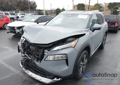 2023 Nissan Rogue Platinum Fwd from USA, damaged, VIN JN8BT3DC3PW100837